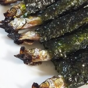 ★ししゃも焼き韓国海苔巻き★